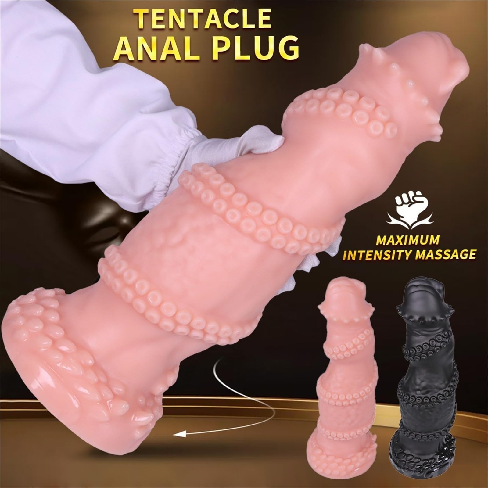 Dildo Tentacolare, Plug Anale, Extra Lungo, Flessibile, Silicone, Realistico Con Potente Ventosa, Vagina, Dilatatore, Masturbazione, Giocattolo Sessuale Erotico Per Donne E Uomini