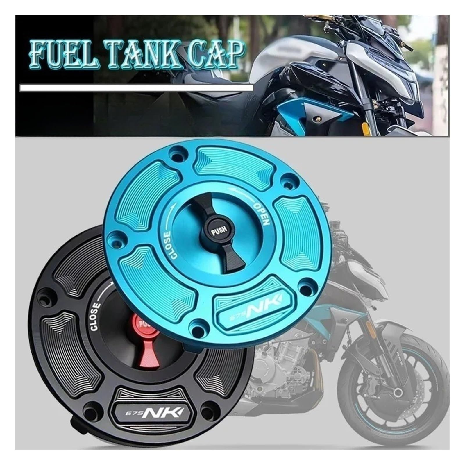 Tappo Serbatoio Coperchio Tappo Serbatoio Combustibile Per CFMOTO 675NK