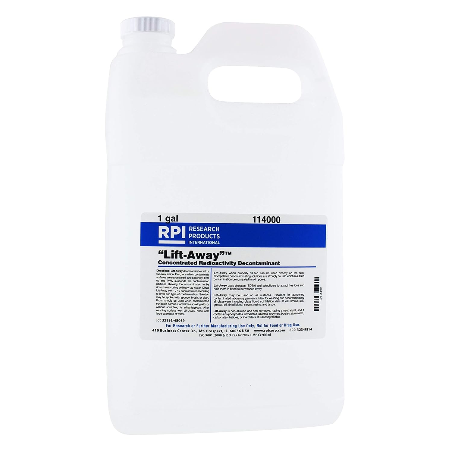 Lift-Away Concentrated Radioactivity Decontaminant, 1 Gallon