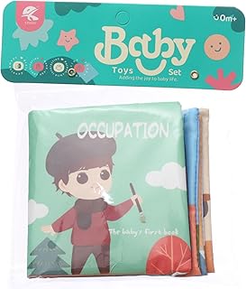 Megahertz Waterproof Fabric Educational Book for Creative Learning +3 - Multi Colour