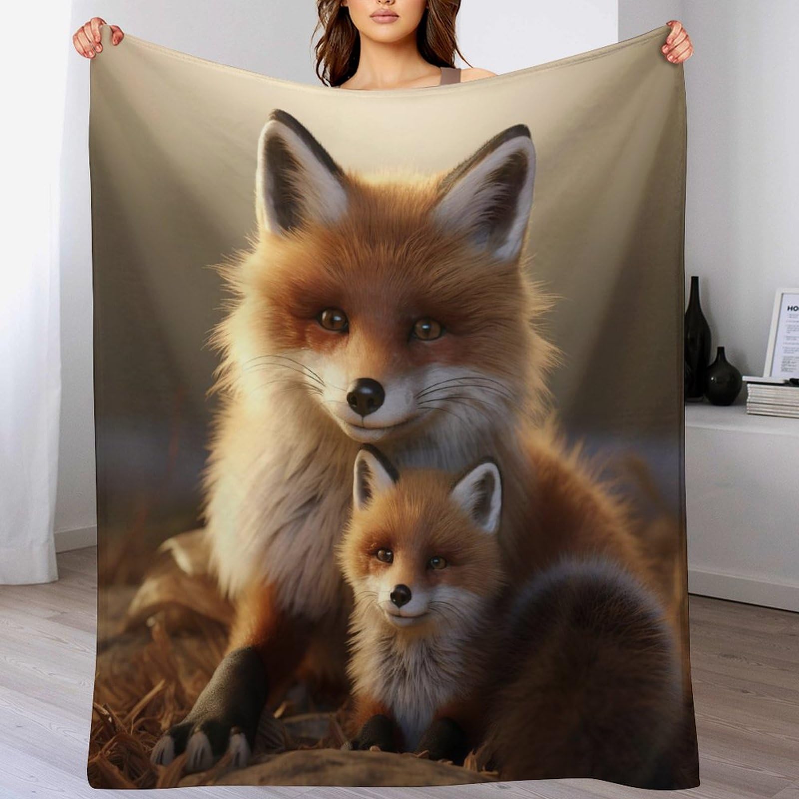 Couverture flannel polaire douce et moelleuse | Protection thermique active 150x200cm