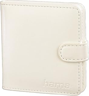 Hama "Vegas Memory Card Case (MemoryStick Pro Duo/M2) - Funda (Color Blanco, 8 Piezas, MemoryStick Pro Duo/M2, Koskin, 83 x 80 x 16 mm)