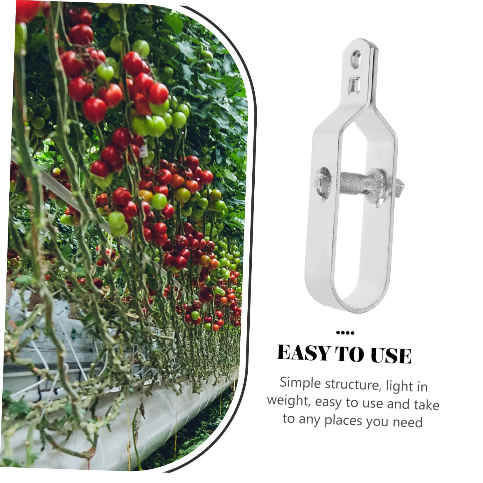 DOITOOL 10pezzi Tenditore Per Filo Da Giardino Da Regolabili Per Tensionamento Cavi e Funi Leggero Per Attività Industriali e Ricreative