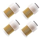OXCANO 4 Pack 68V-24563-00-00 Fuel Filter 4 Stroke Outboard 18-7979 Compatible with Yamaha 50HP 60HP 75HP 90HP 115HP, Compatible with Mercury 881540 Sierra 18-7979