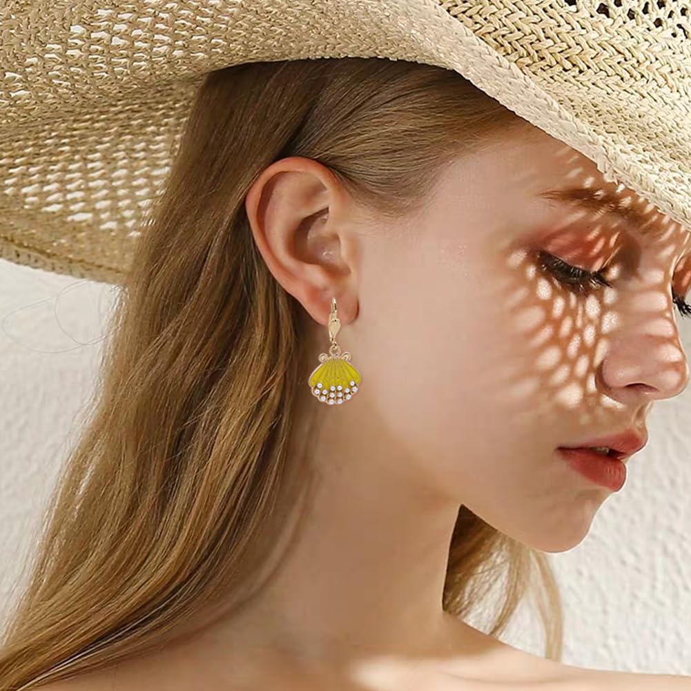 SUNNYCLUE 48 pz 12 stili Ananas Ciondoli Bracciale A Tema Hawaiano Ciondoli Spiaggia Estiva Gialla Bevanda Pesce Gelato Pendenti Piccoli Estetici In Lega per Creazione di Gioielli Braccialett