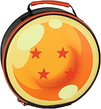 Dragon Ball Z Lunch Box Zip Around Dragon Ball Insulated Circle Lunch Bag Tote For Hot and Cold Food, Drinks, and Snacks