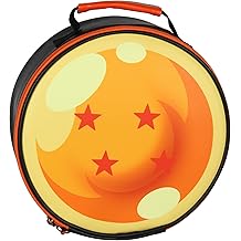 Dragon Ball Z Lunch Box Zip Around Dragon Ball Insulated Circle Lunch Bag Tote For Hot and Cold Food, Drinks, and Snacks