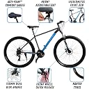 FitTrip Scrambler 27.5T MTB Cycle for Men, Liquid Metal - Blue gallery image