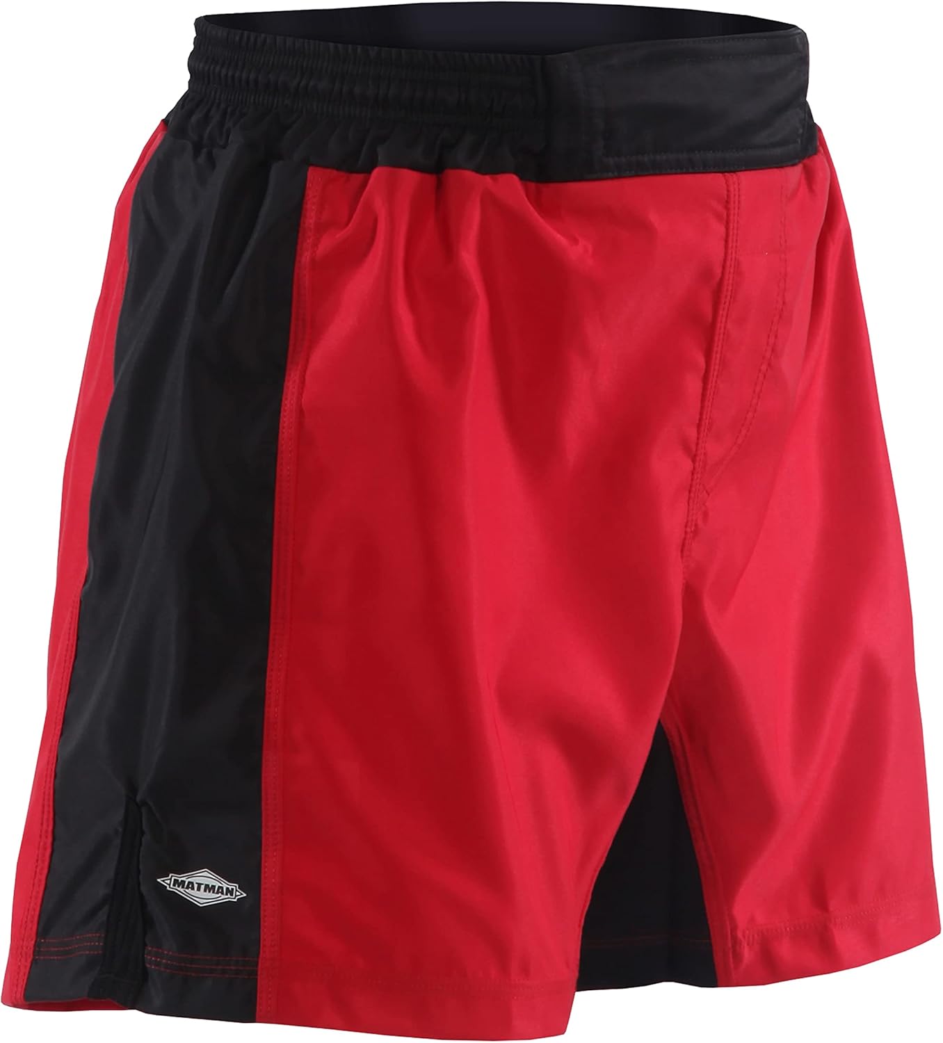 Matman USA The Solid Color Unisex MMA - BJJ - Wrestling Poly Microfiber Fight Shorts - Made in The U.S.A.
