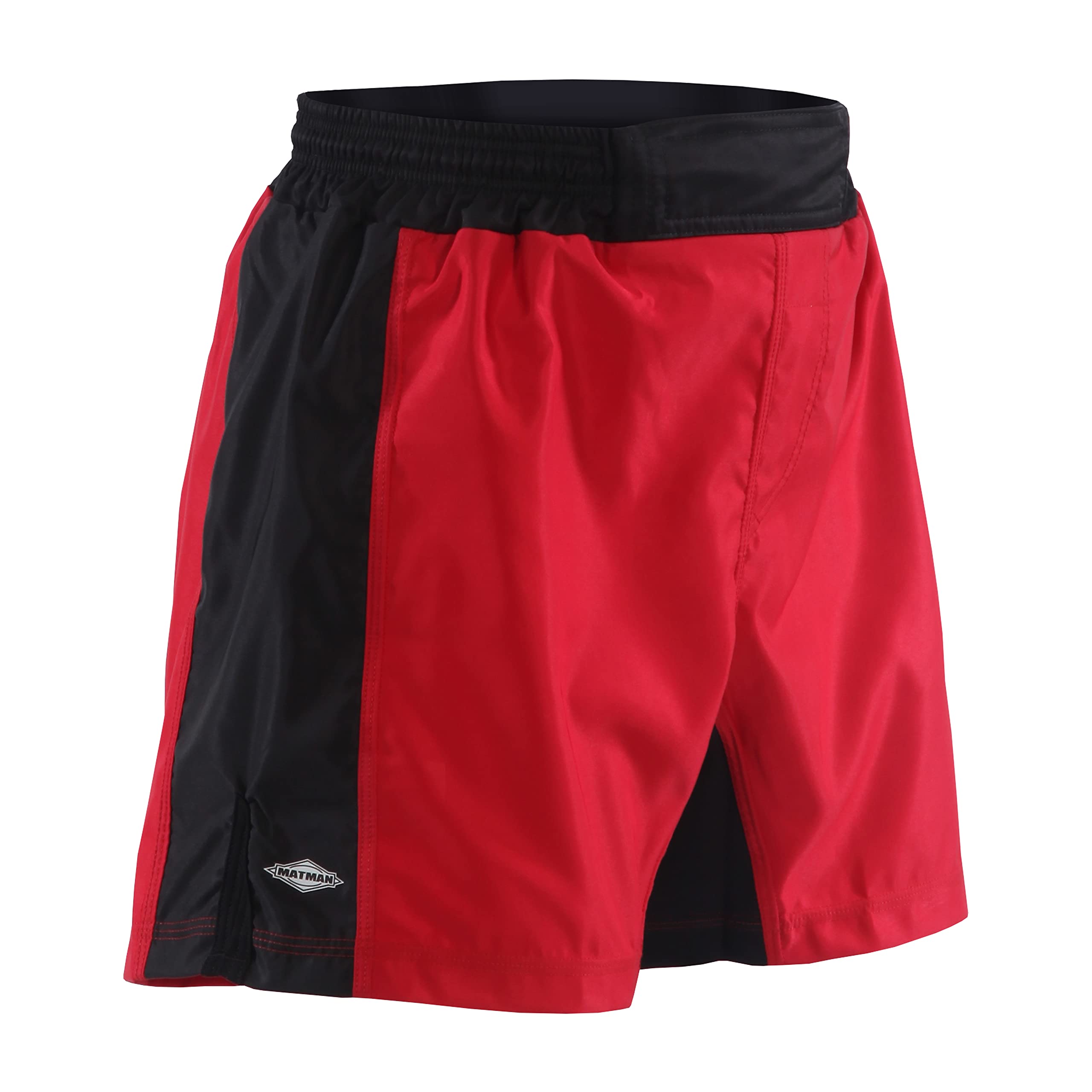 Matman USA The Solid Color Unisex MMA - BJJ - Wrestling Poly Microfiber Fight Shorts - Made in The U.S.A.