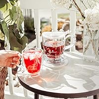 Vista 3 de GROSCHE Aberdeen - Tetera infusora de té y tetera inteligente, sin BPA, diseño sin goteo, posavasos Fácil de preparar Fácil de limpiar