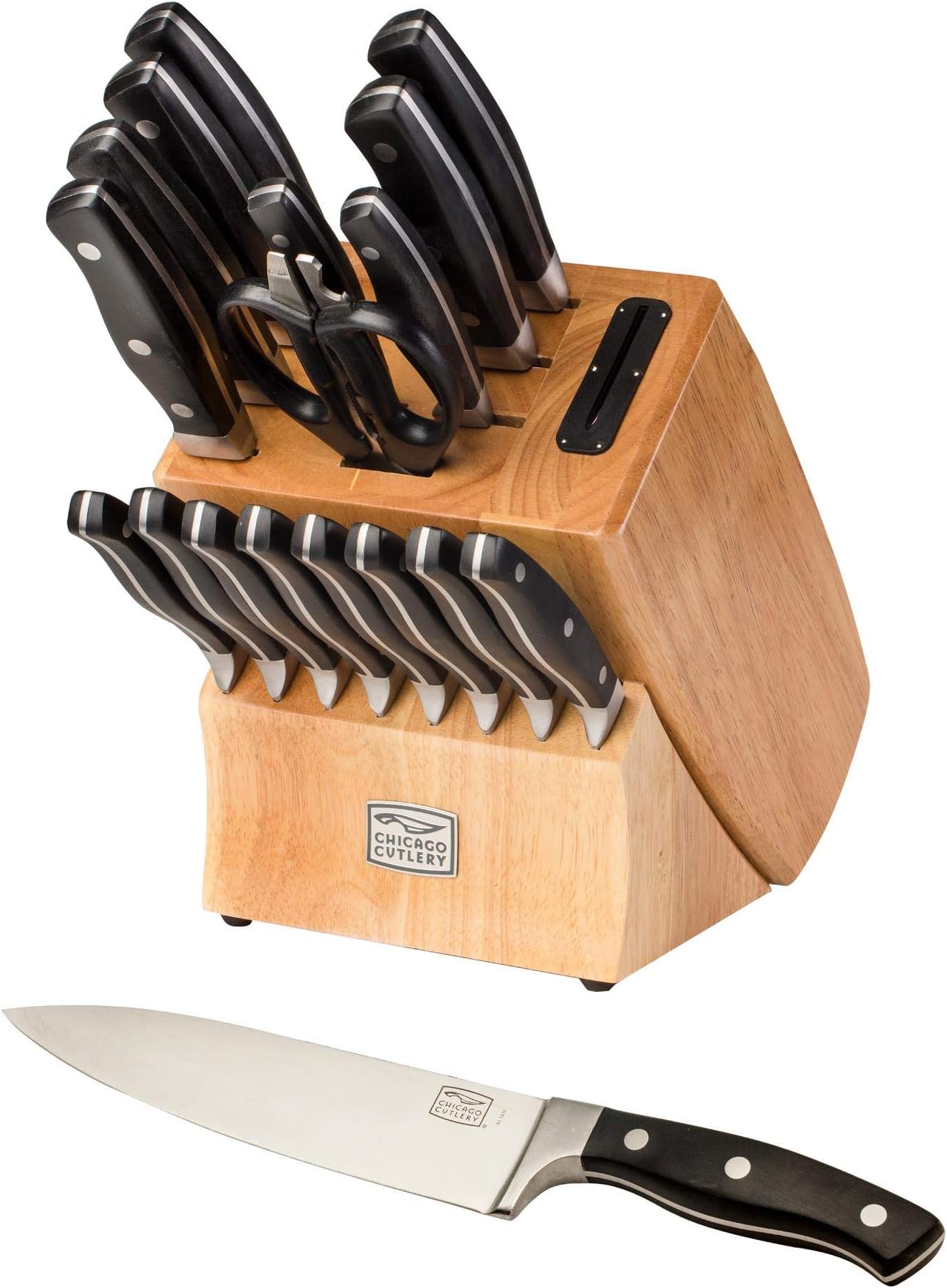 Chicago Cutlery Insignia2 18Piece Knife Block Set with In
