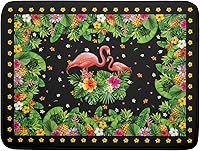 Vista 92 de Tapete de secado de platos con diseño de pájaro rojo de Feliz Navidad, absorbente y de secado rápido, protector para encimera de cocina, 18 x 24