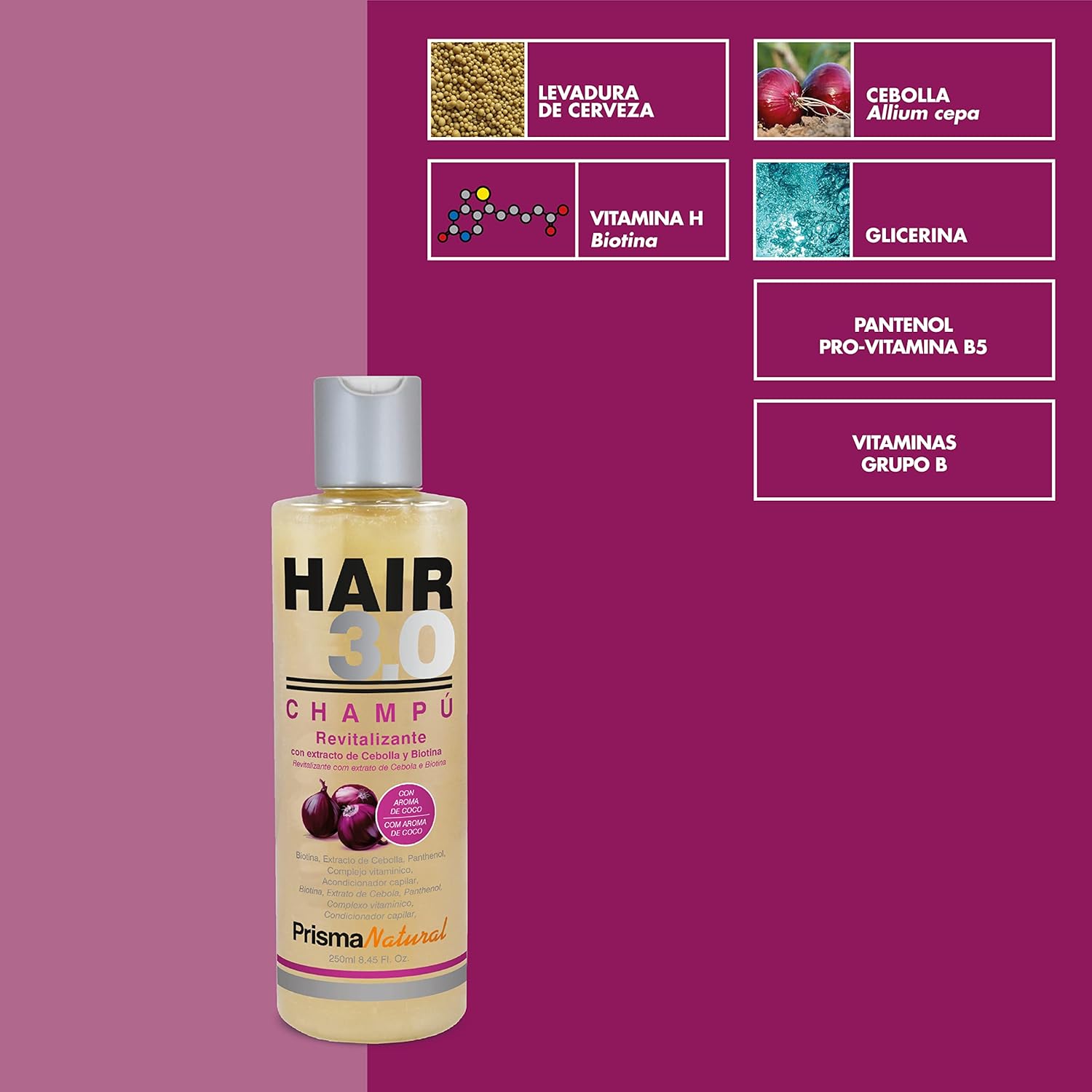 Prisma Natural Onion Extract Shampoo 250 ml BigaMart