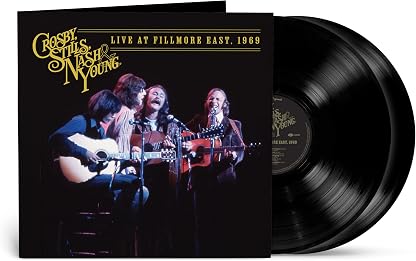 LP VINIL Crosby, Stills, Nash & Young - Live At Fillmore East, 1969 por Stills, Nash & Young Crosby, capa do álbum