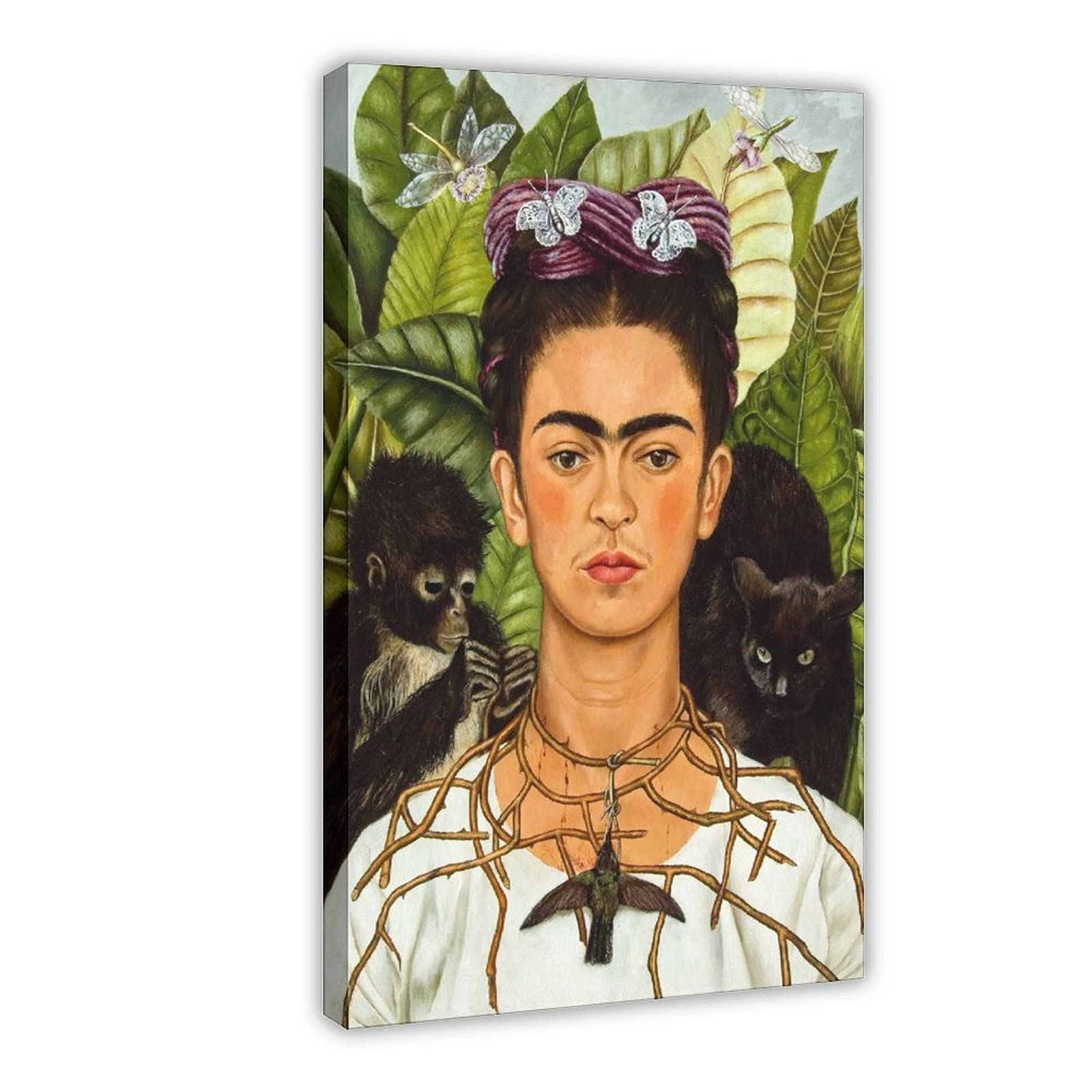 Self Portrait With Necklace Of Thorns