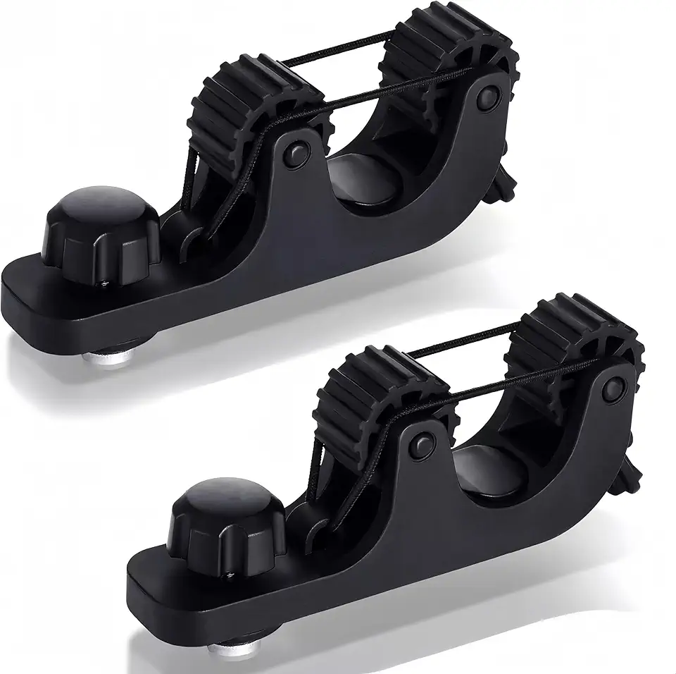 Generic Suporte Remo de Caiaque, Acessórios Instalação Em Trilho de Caiaque, Estrutura de Remo de Caiaque de Braço Longo, Estrutura de Remo de Caiaque Pesca, Acessórios para Trilho Guia de Caiaque