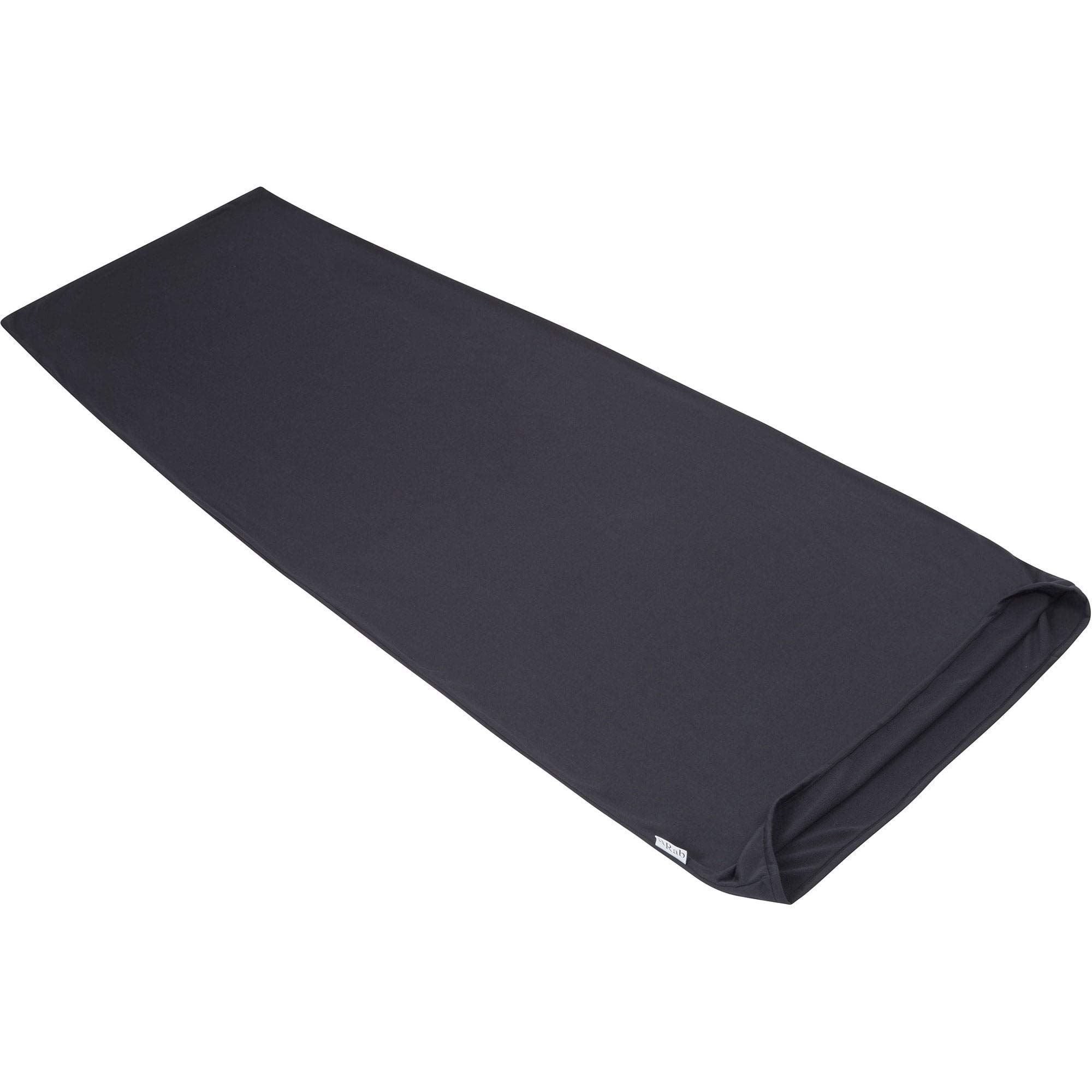 RAB Thermic Neutrino Sleeping Bag Liner Schwarz, Innenschlafsack, Größe 185 cm - Farbe Ebony