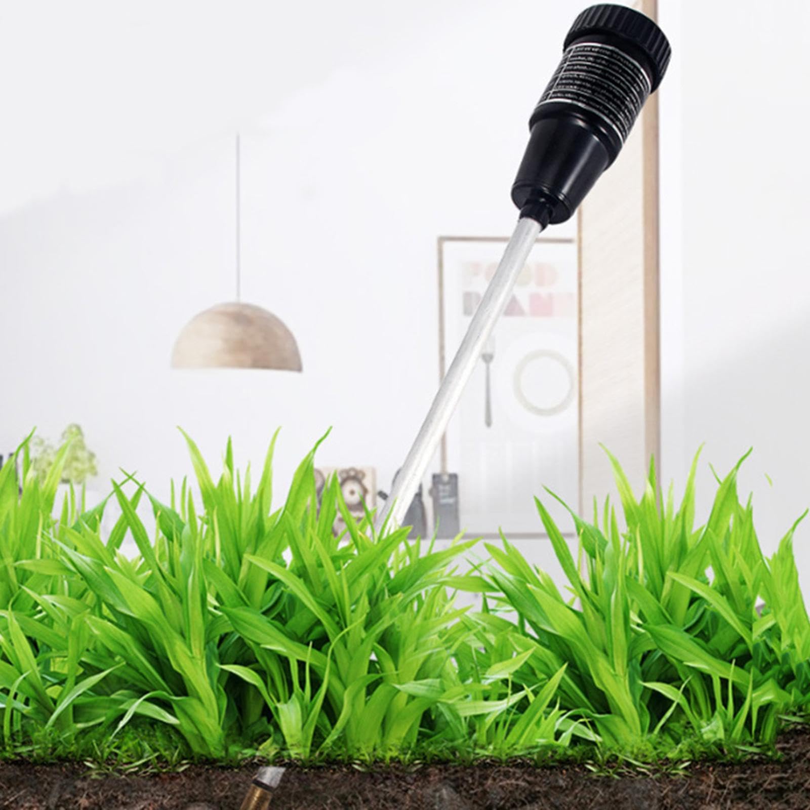 Misuratore di pH del terreno preciso, strumento essenziale per i | giardinieri che desiderano monitorare le prestazioni delle piante con dati in tempo reale, facile da trasportare per esterni,
