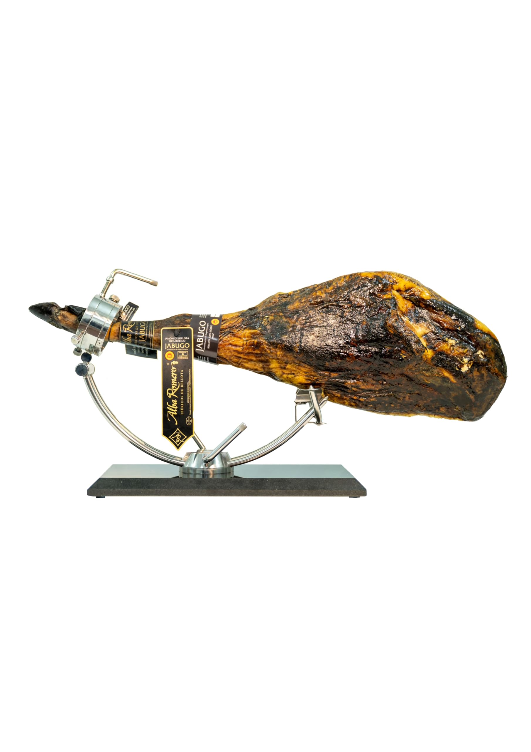 Jamón 100% Ibérico de Bellota DOP Jabugo (Calidad Summun) ALBA ROMERO | Peso aproximado de 8.5 KG | Pieza entera — view 3