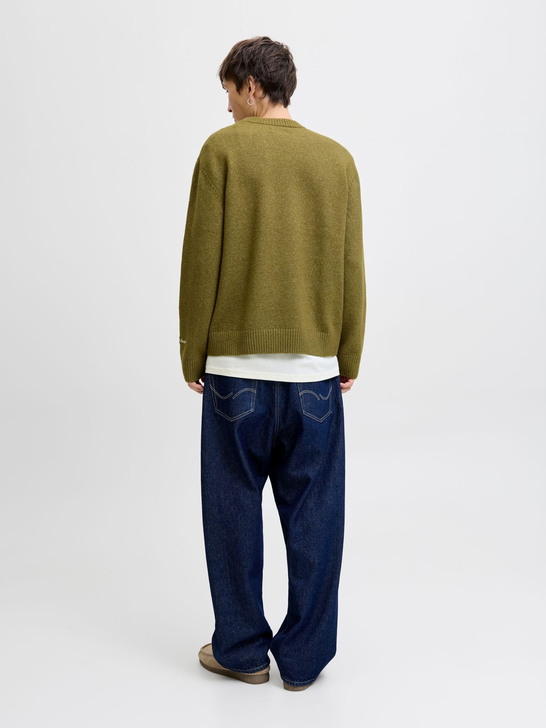 JACK & JONES Jornorrebro Knit Crew Neck Sn