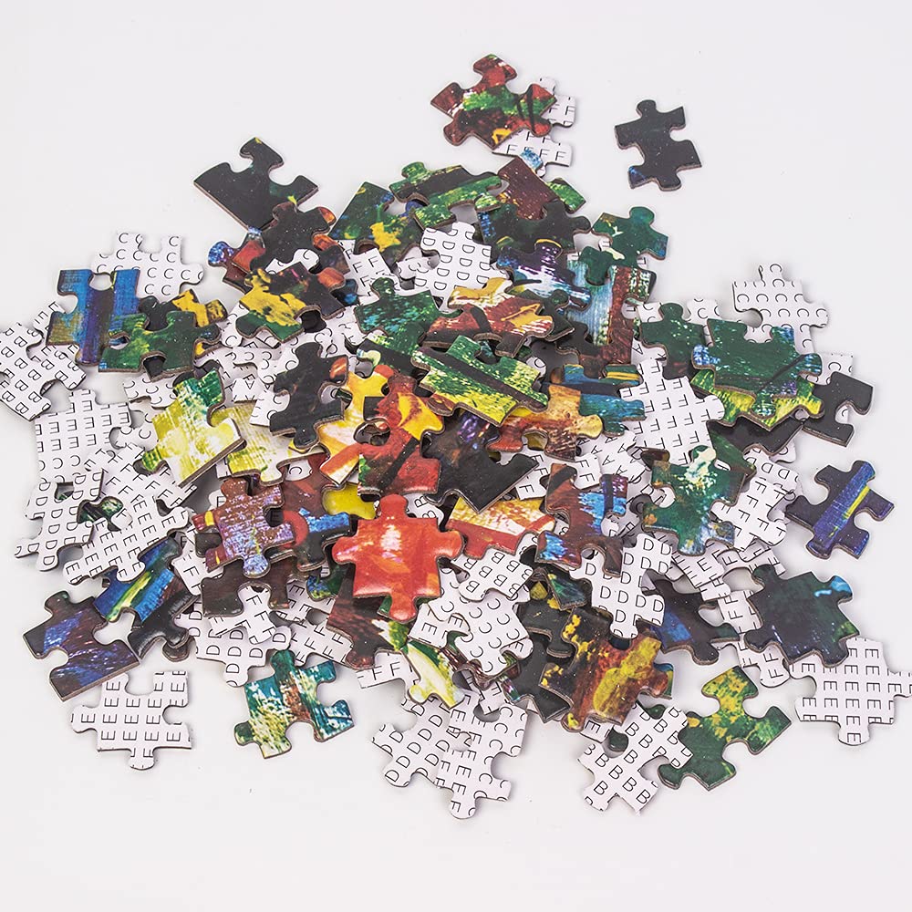 MaxRenard Game Jigsaw Puzzle 1000 Pieces for Adult Scenery Gorgeous Forest Challenge Toy Pieces Fit Together Perfectly