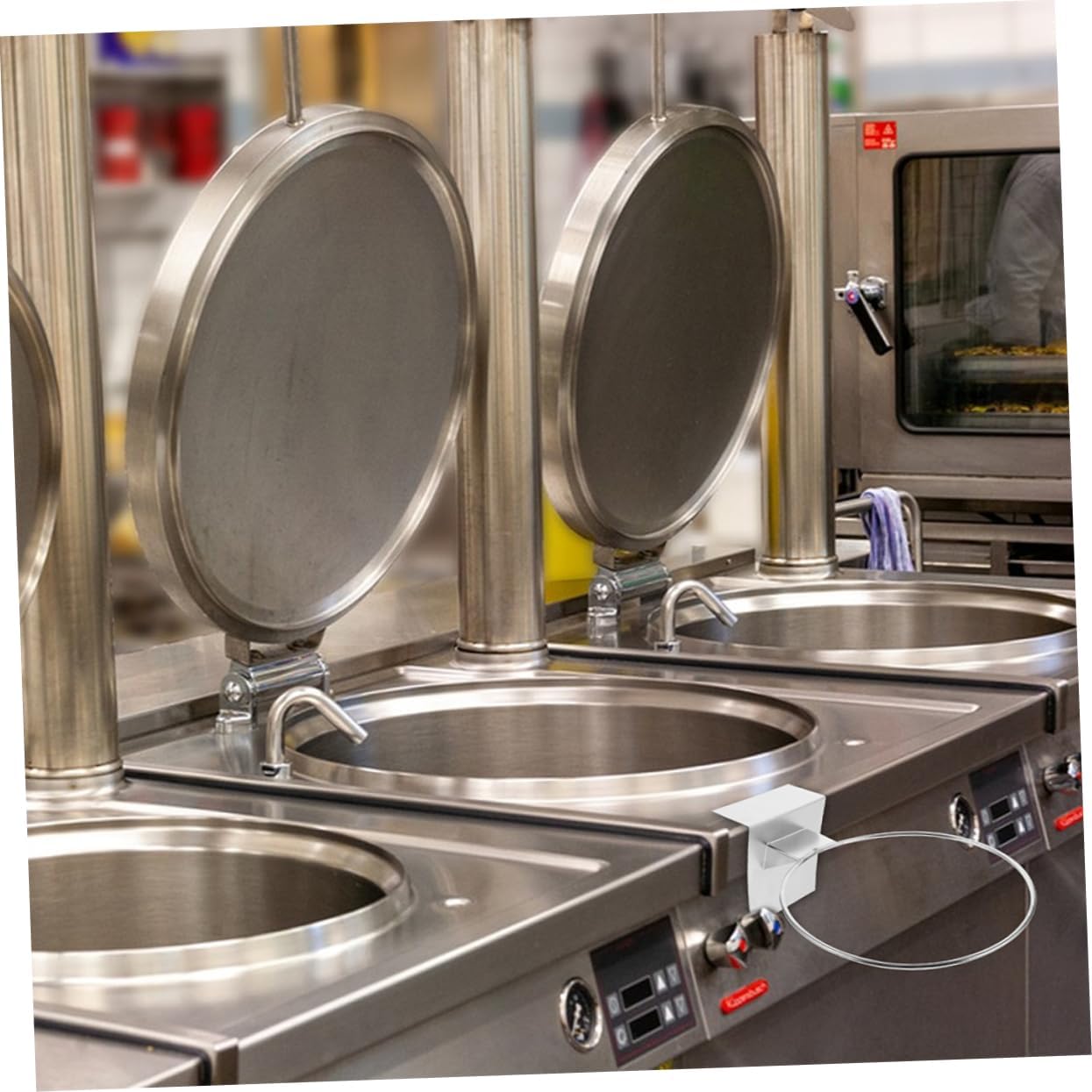 Kitchen Stove Rack Kitchen Towel Rack Basketball Stand Pan Rack Bathroom Towel Ring Towel Hook for Bathroom Wall Football Ball Dispenser Basketball Rack Silver Stainless Steel