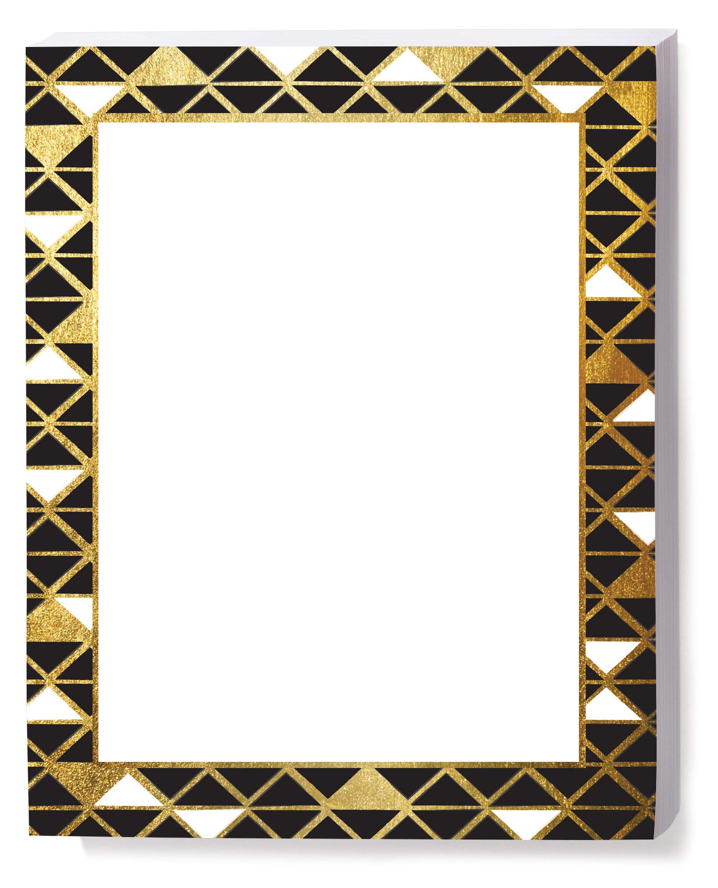 PaperDirect Spectacular Black Gold Diamond Frolic Invite Special Event Theme Paper Stationery, Border Paper, Letterhead 8.5 x 11, 100 sheets, Elegant