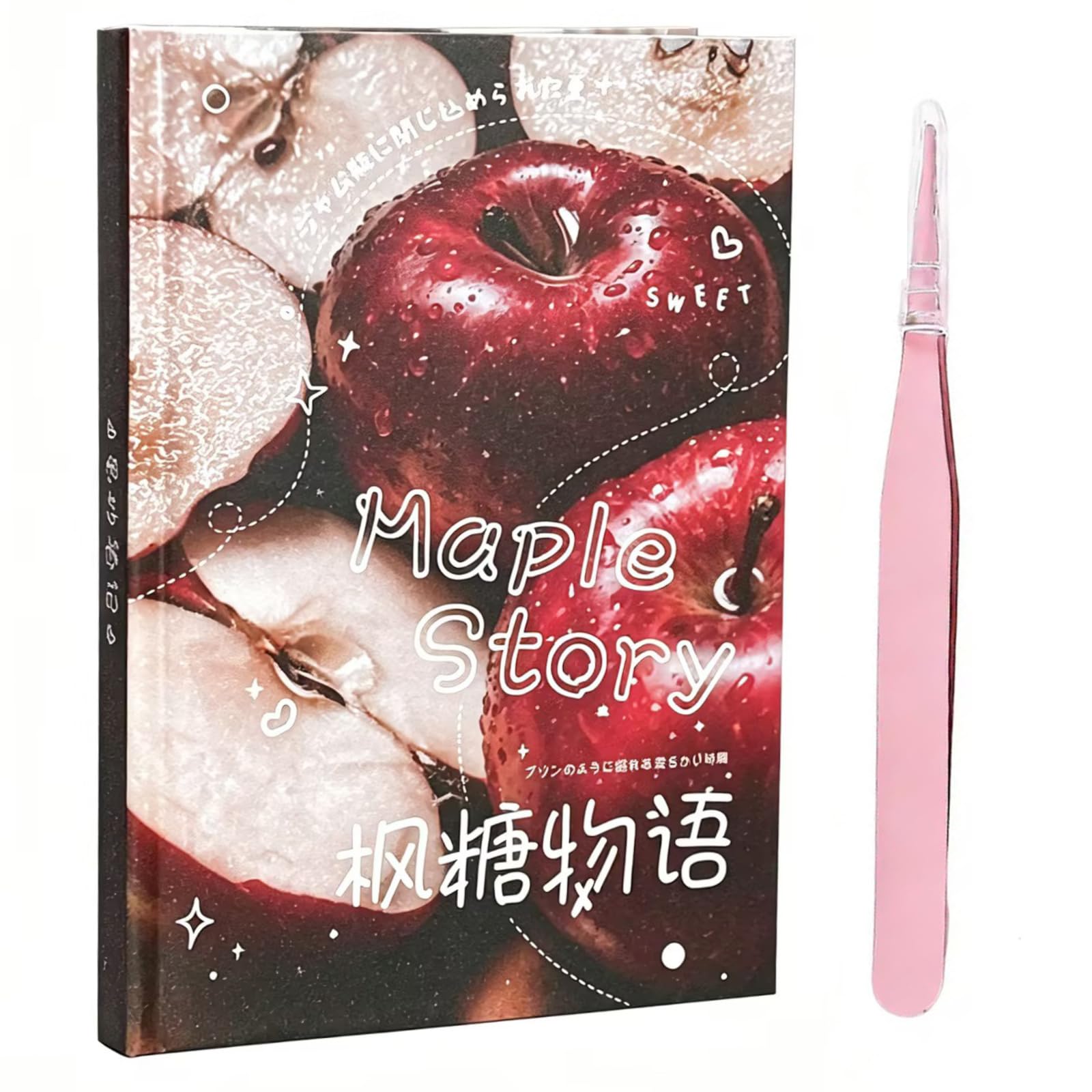 Livre d'autocollants japonais pour journal intime et scrapbooking créatif