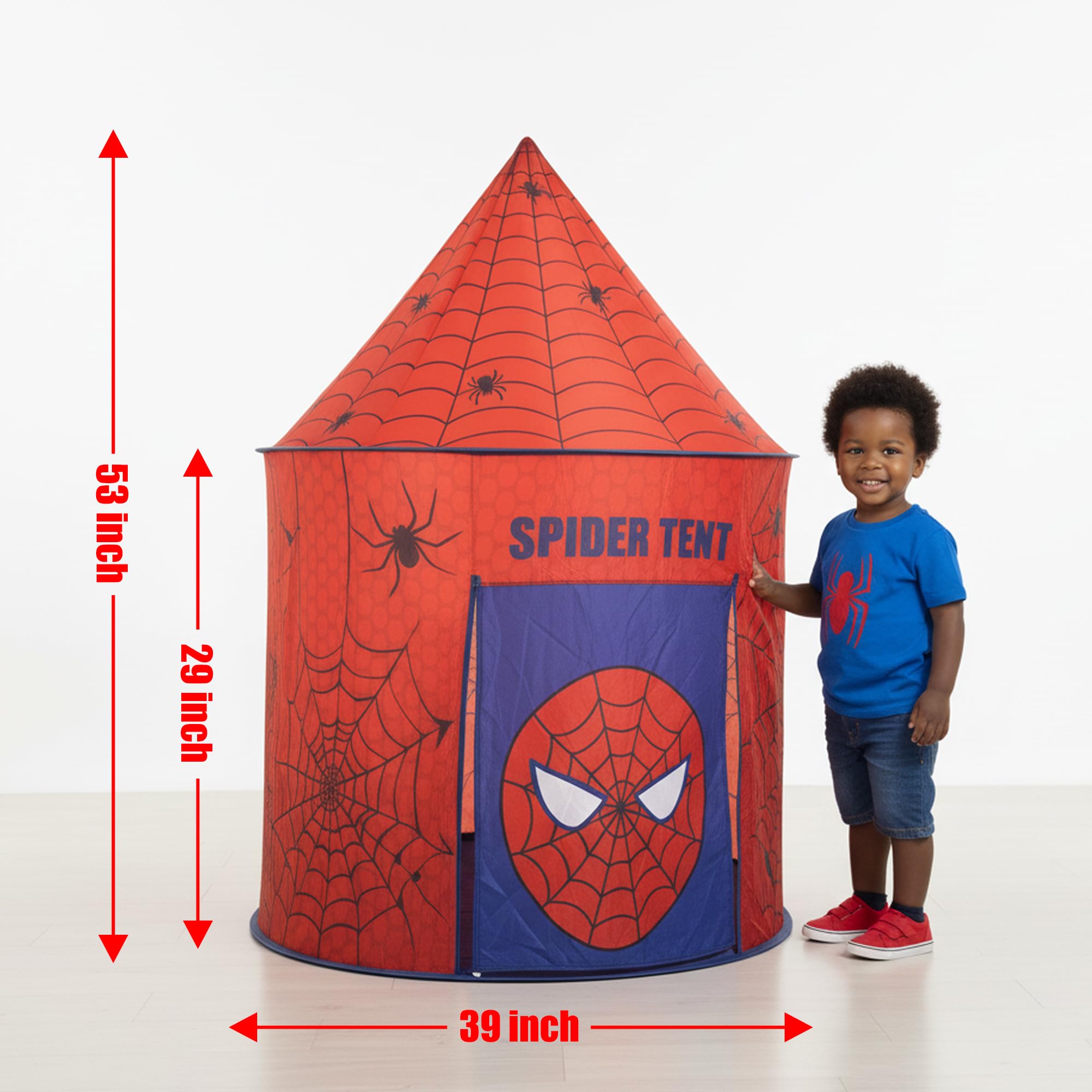 DUYOYU Kids Play Tent Indoor – Pop Up Tent for Kids, Toddler Tent Playhouse, Indoor Tent for Ages 3-8, Boys Girls Play Tents : Toys & Games
