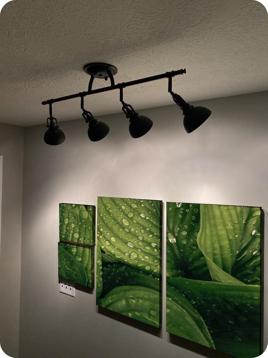 Kira Home Broadway 30" Industrial 4-Light Directional Track Lighting, Vintage Wall/Ceiling Light + Adjustable Heads, Oil Rubbed Bronze Finish