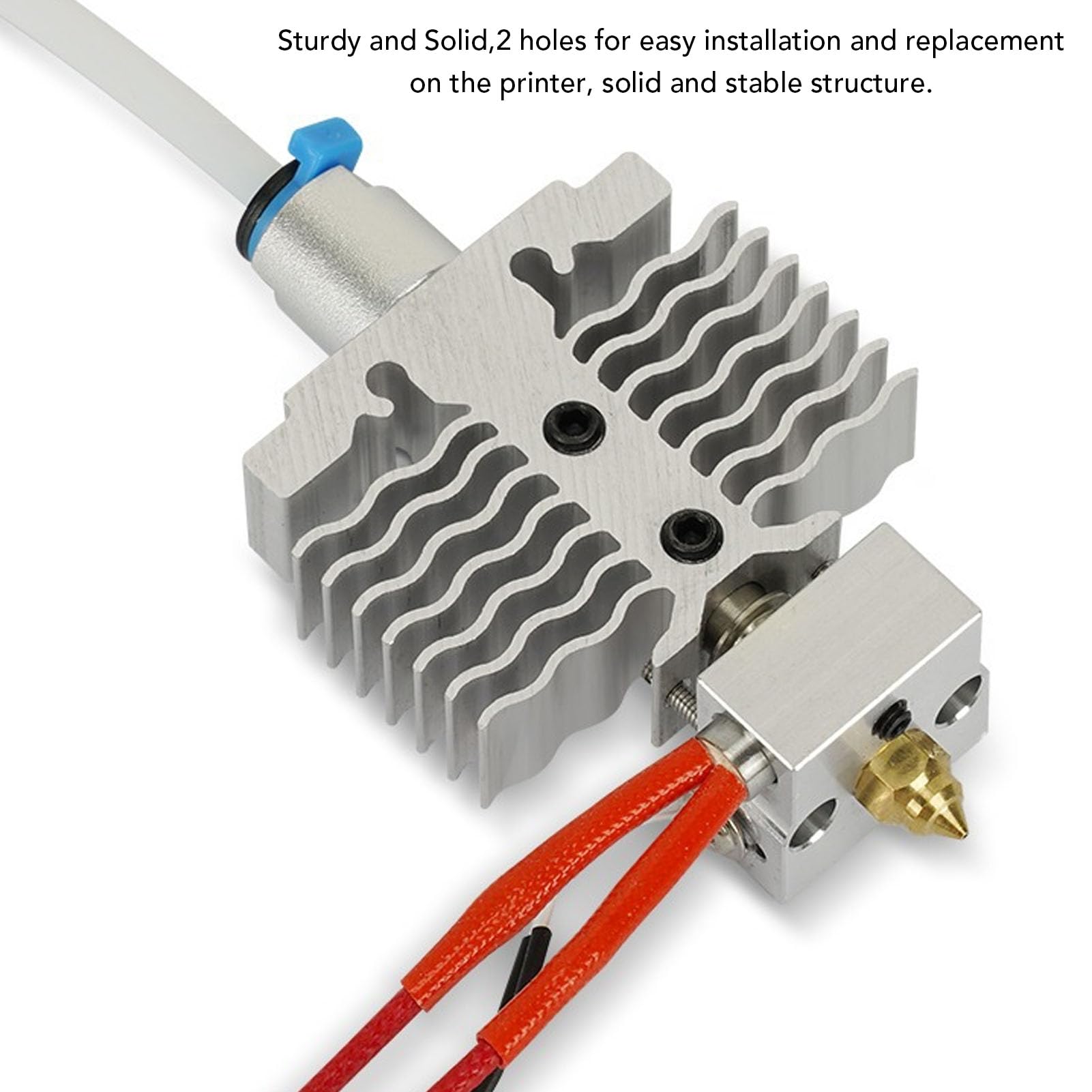 Für Ender-3 Neo V2 Neo Extruder Hotend Kit Drucker Heizungs Block Hot End Kit 24 V 40W Düse und Heizungsblockersatz