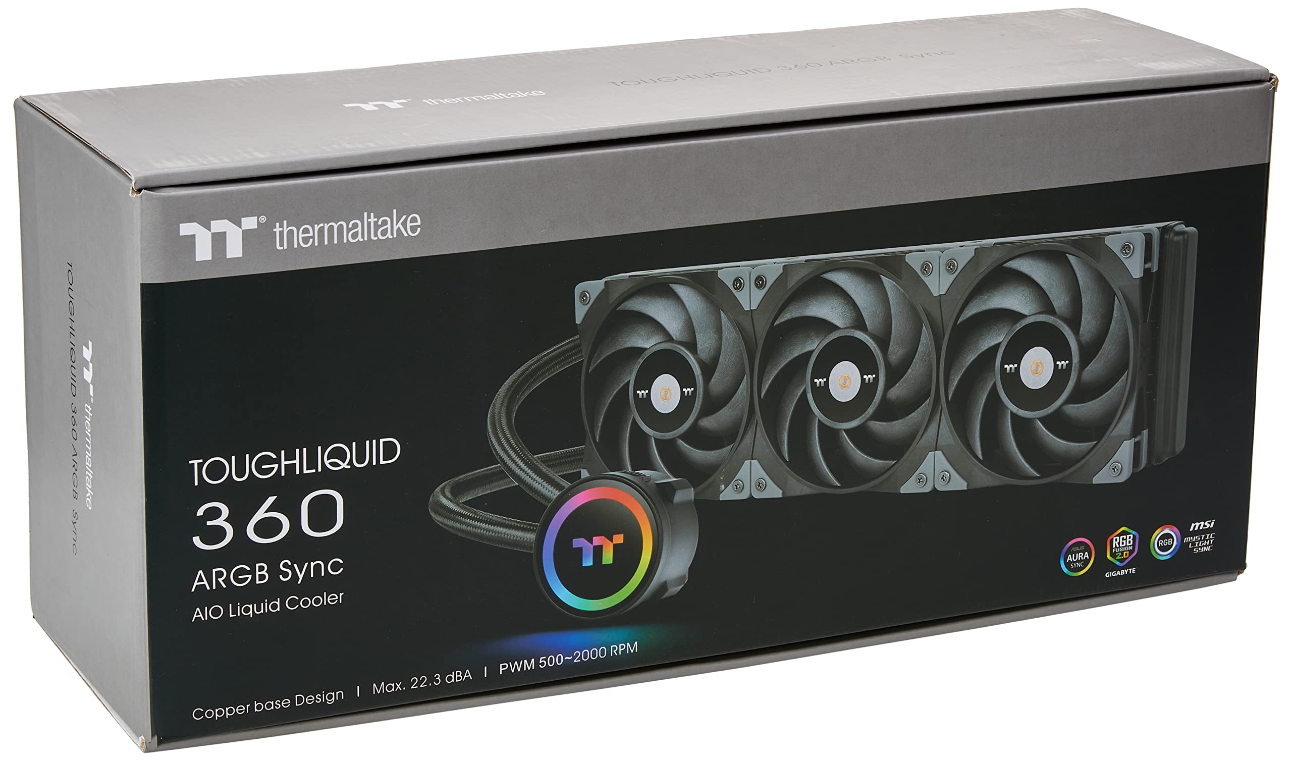 Thermaltake TOUGHLIQUID 360 ARGB, Black: Amazon.de: Computer & Accessories