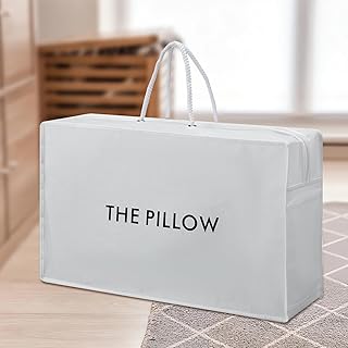 Pillow Tote Bag for Travel 20 x 12 x 6 Inches Pillow Storage Bag Handbag...