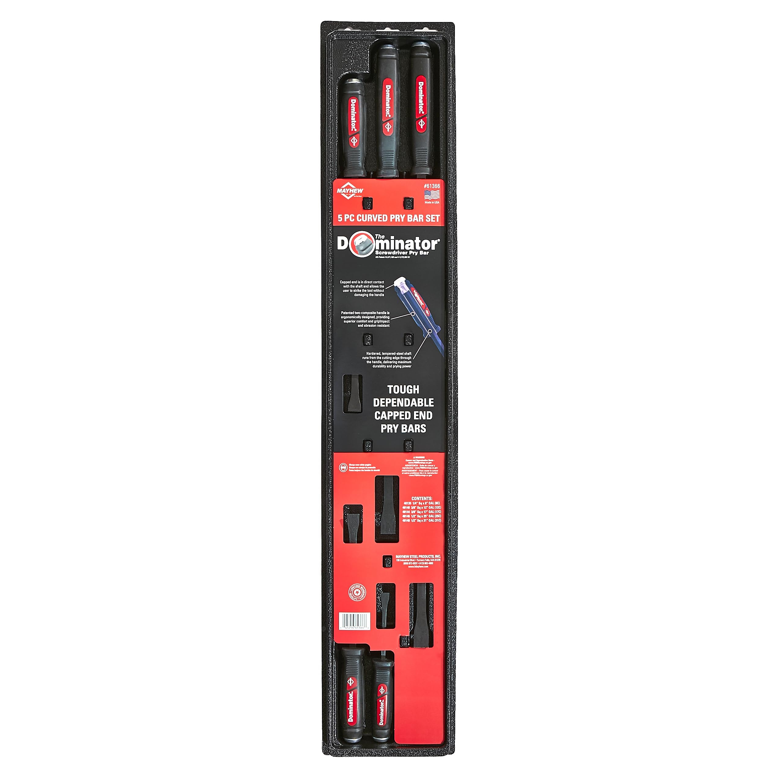 5 piezas Dominator curvado Juego de palancas 5 pc Dominator curvado Juego de palancas