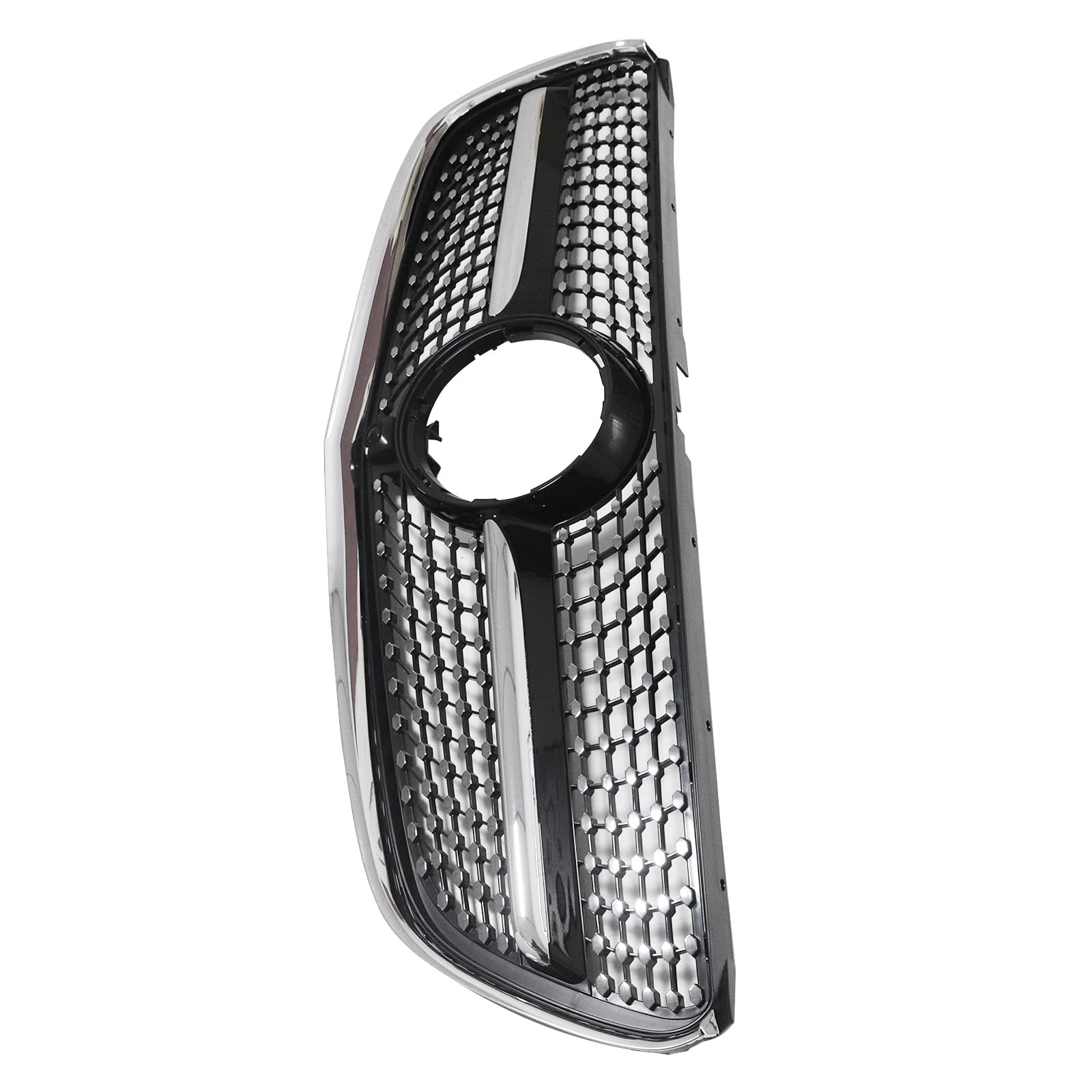 Diamantgrill Kühlergrill Schwarz Kompatibel mit Mercedes V Klasse W447 V250 V300 V260 2014-2019
