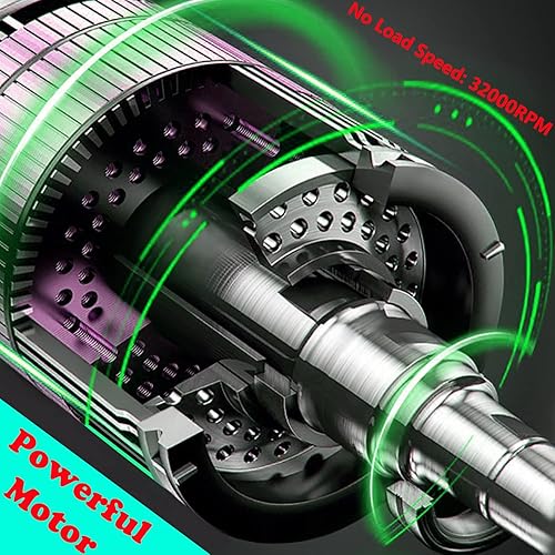 Miniatura 6 de Dobetter Herramienta de enrutador de madera, enrutador compacto con 6 brocas de enrutador de madera, pinzas de 14" y adaptador de 0.315in0.500in