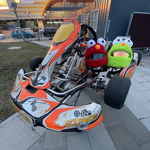 Miniatura 6 de Funda para casco de motocicleta de cara completa, fácil de instalar, tapa antipolvo, casco de motocicleta, paseos divertidos, juego de felpa