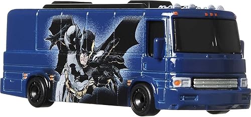 Miniatura 3 de Hot Wheels Autobús turístico de cultura pop, vehículo a escala 1:64 para niños de 3 años en adelante y coleccionistas de autos de juguete clásicos,