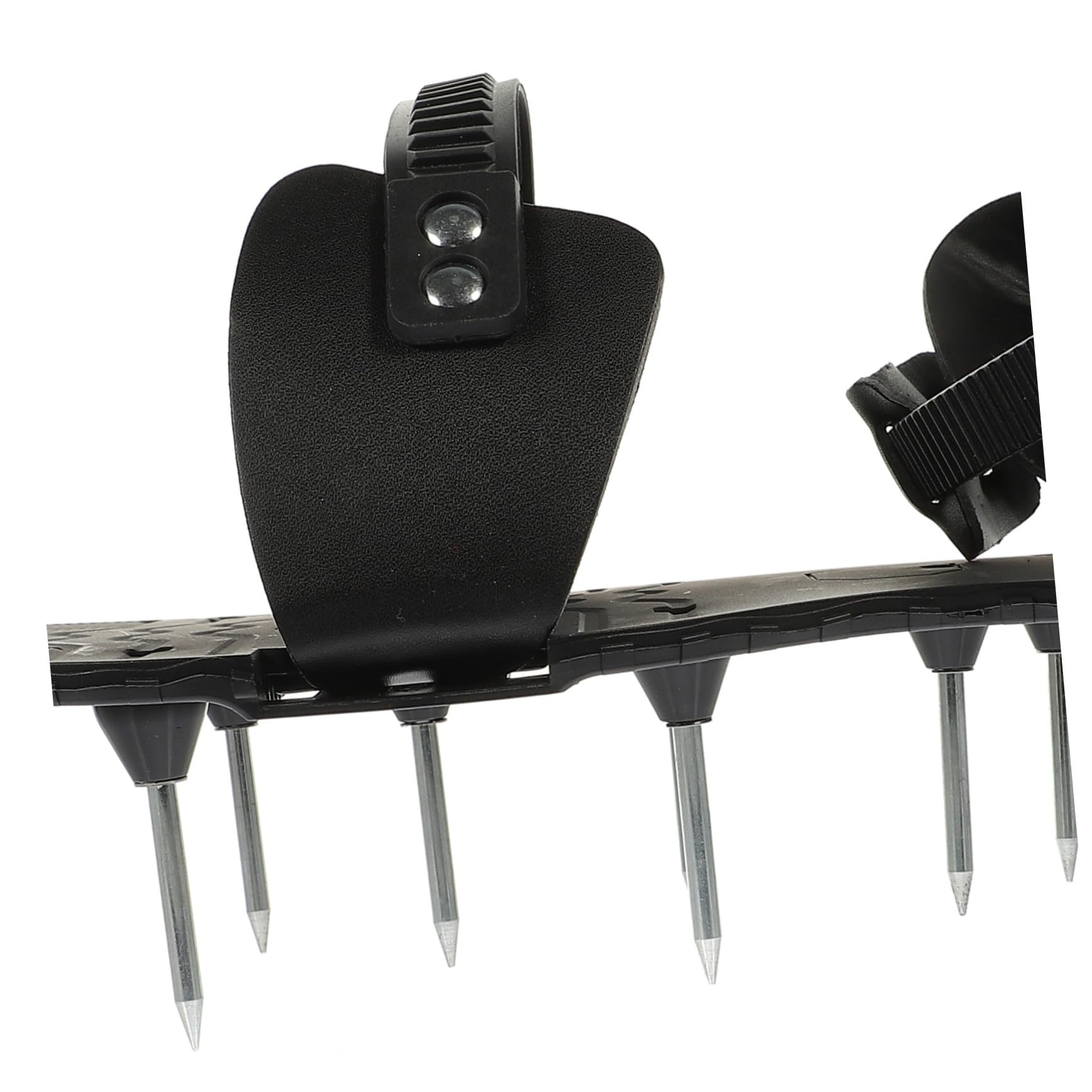Chaussures Aérateur de Pelouse à Pointes Réglables pour Jardinage Semelle Renforcée et Bande Ajustable Unisexe pour Gazon