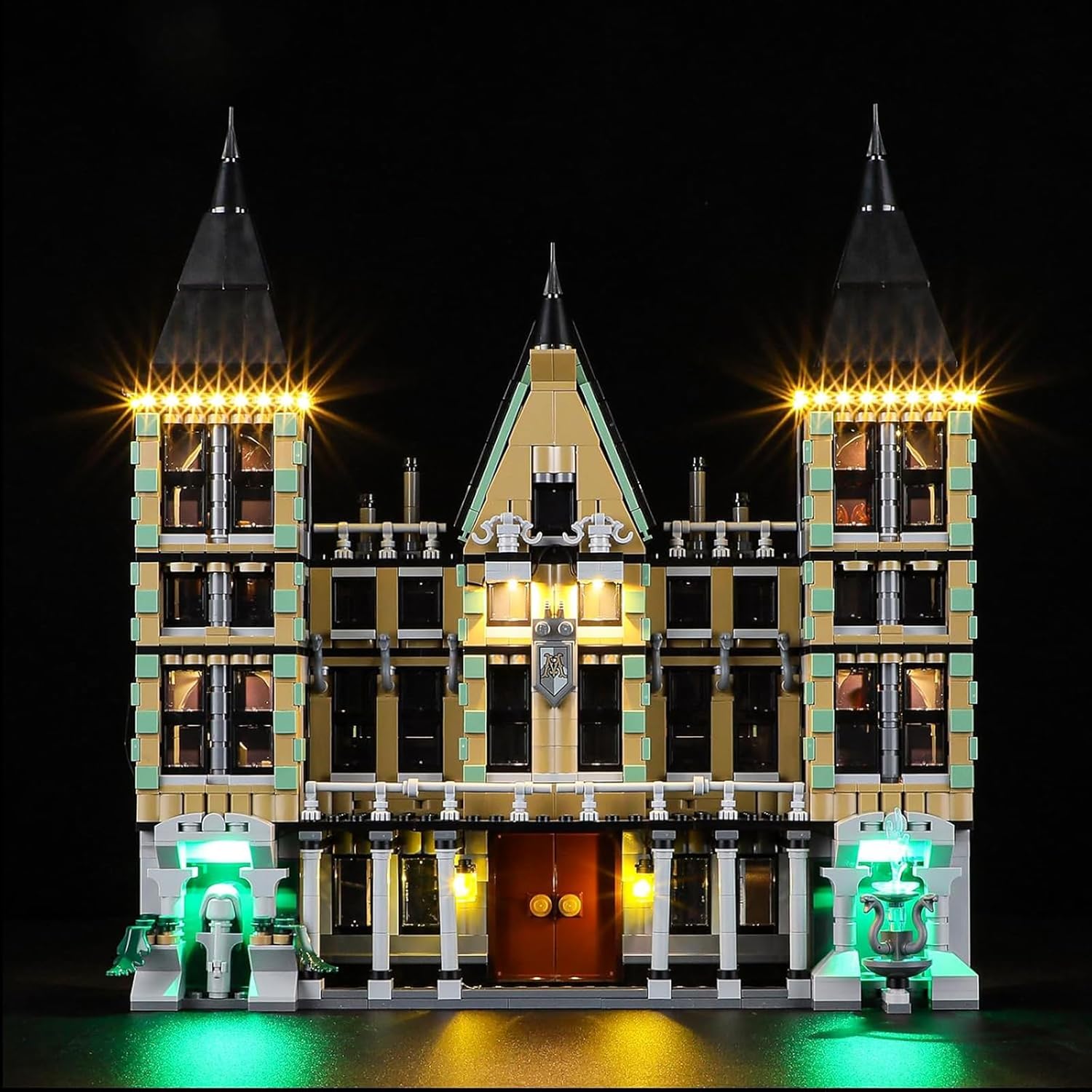 GEAMENT LED Light Kit Compatible with Lego Malfoy Manor Building Blocks Model - Lighting Set for 76453 (Model Set Not Included)