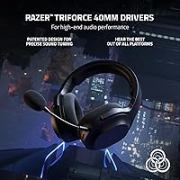 Vista 4 de Razer Barracuda X - Auriculares inalámbricos para juegos y móviles PC Playstation Switch Android iOS modelo 2022 inalámbrico de 24 GHz Bluetooth
