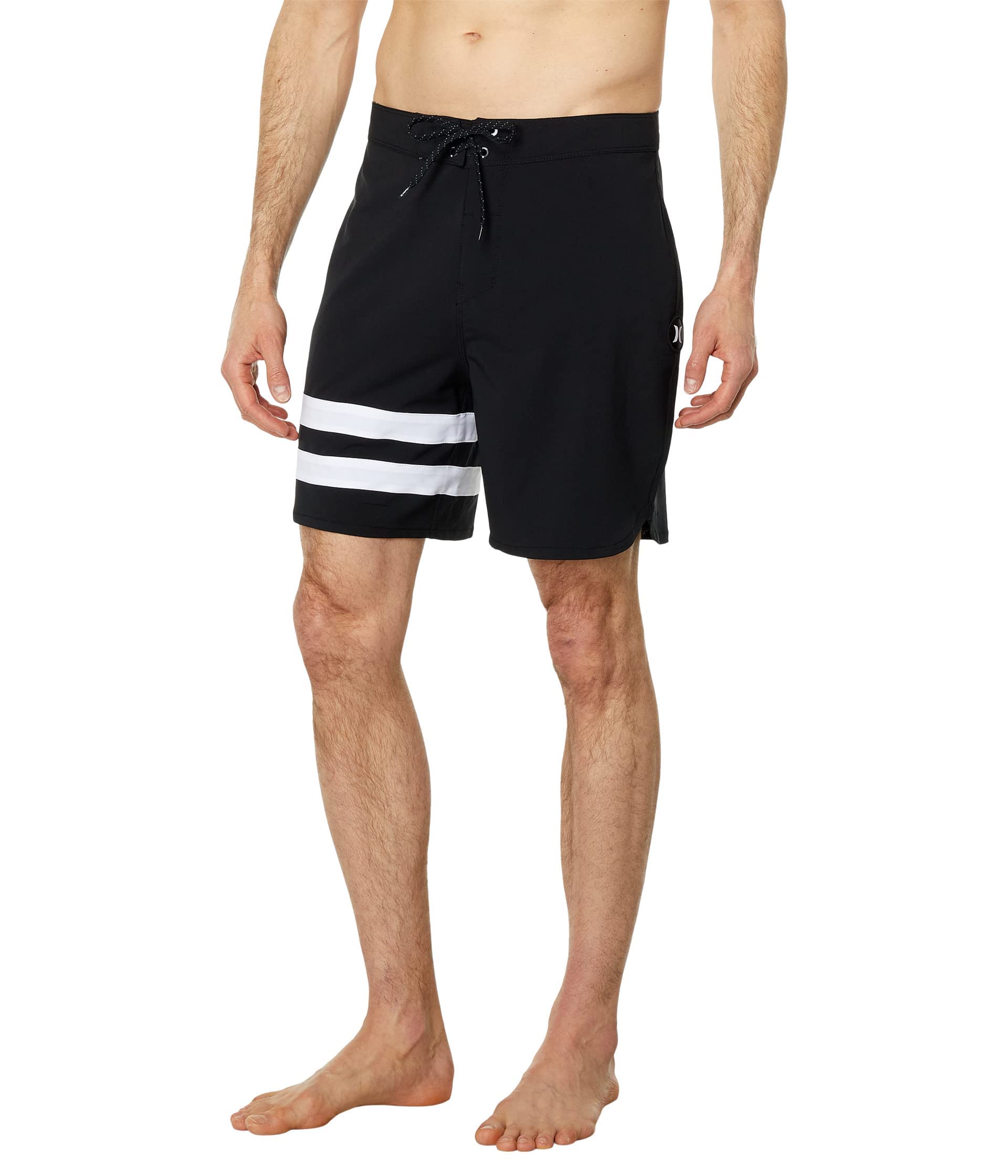 Hurley Mens Phantom-eco Block Party 18' Swimsuit, H010, 34 EU