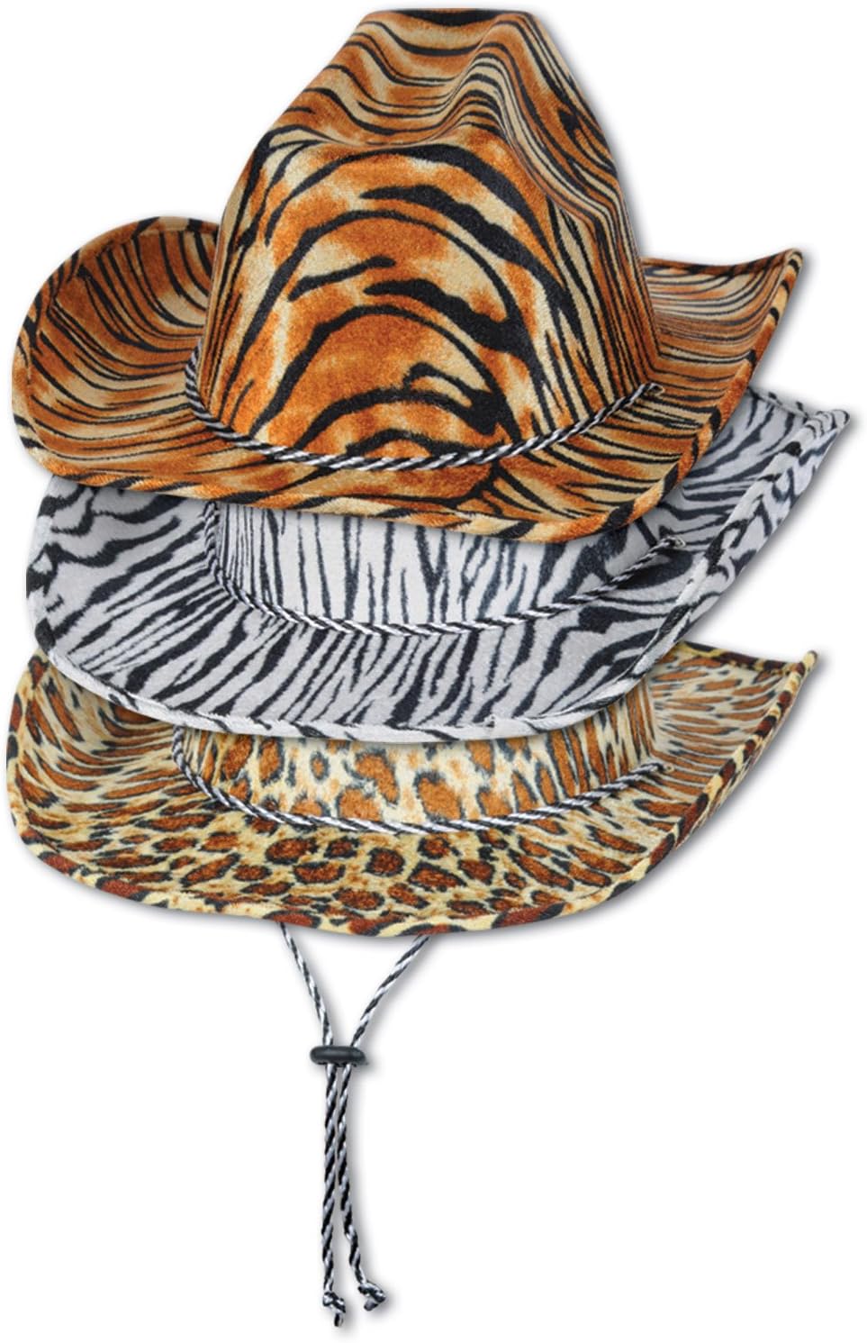 Beistle cow print cowboy hat Clearance