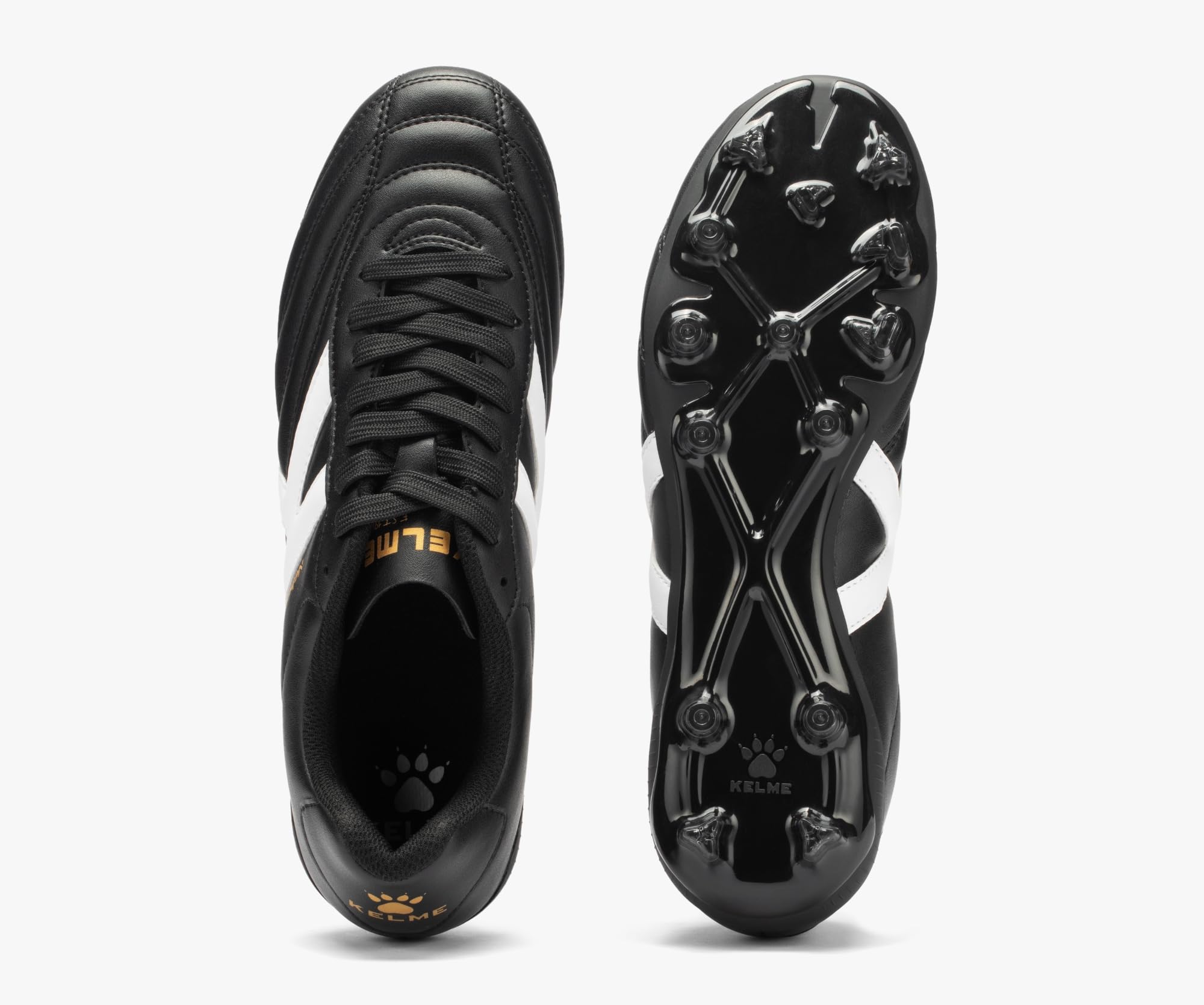 KELME Nebula - Tacos de fútbol para hombre, zapatos de suelo firme/artificial, para fútbol al aire libre, rugby, béisbol