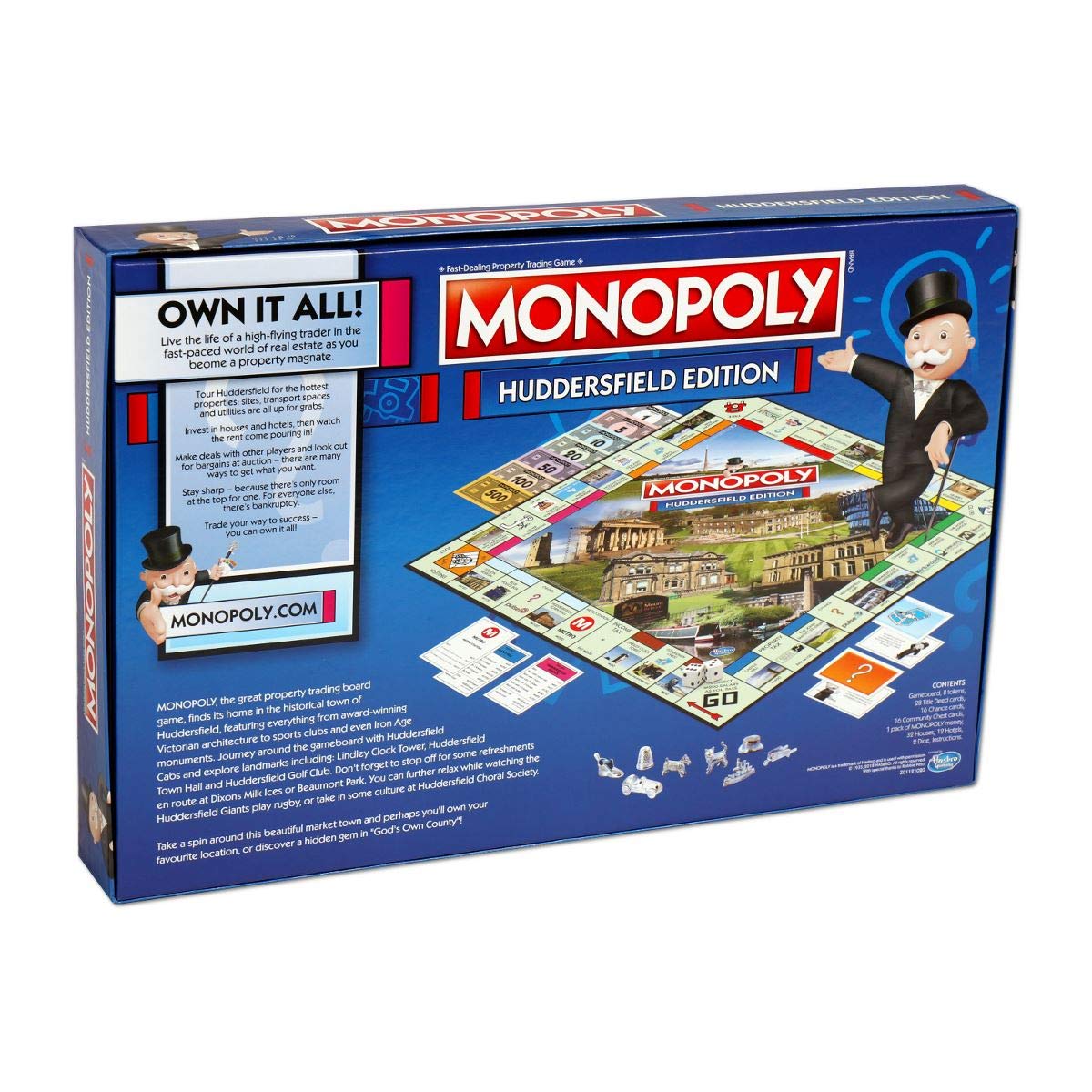 Winning Moves Huddersfield Monopoly Board Game, Advance to Stafflex, The Mount School - Image 3
