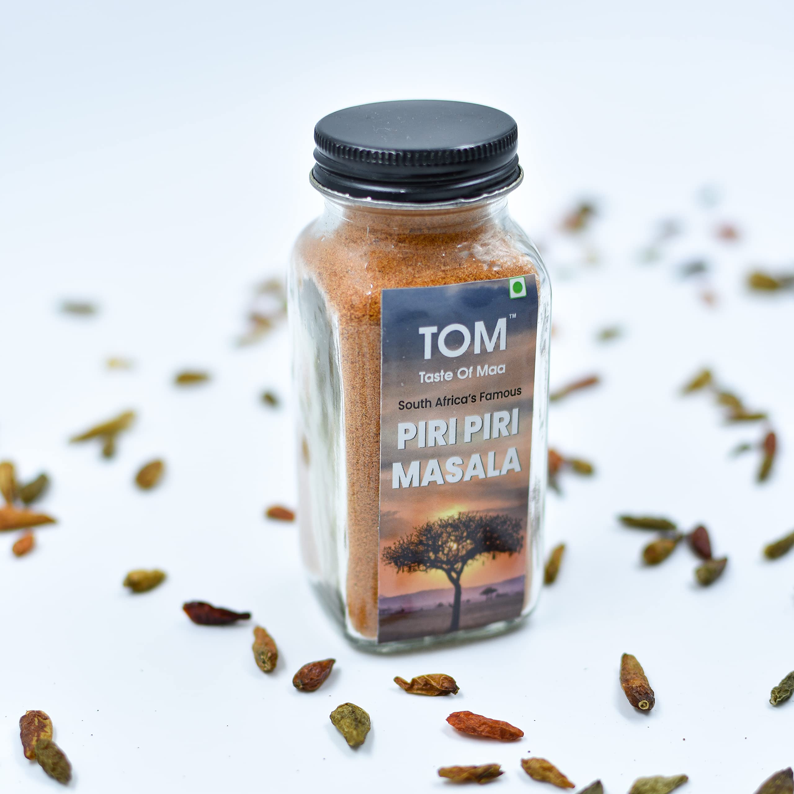 TOM taste of maa Piri Piri Seasoning- Exotic Spices Mix 80 Gm (B0BMQHVNNM) Amazon Price History, Amazon Price Tracker