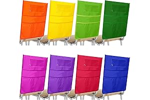 Windyun Multi-Colored School Chair Covers
