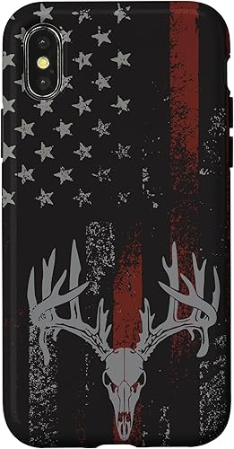 Miniatura 4 de Funda para iPhone 14 con la bandera americana de cola blanca ciervo Buck Hunting USA FLAG Hunter