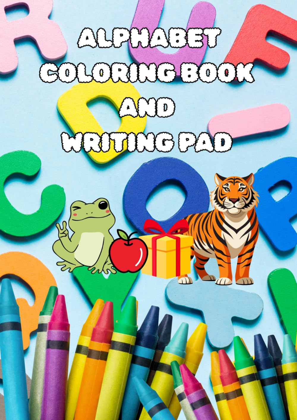 Coloring Book and Writing Pad: Learn, Write, and Color the Alphabet with Fun!